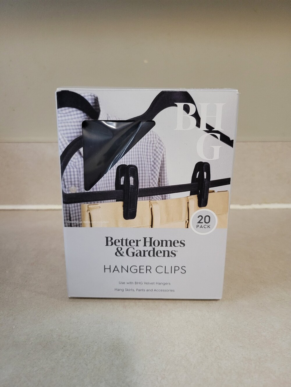 20 Velvet hanger clips